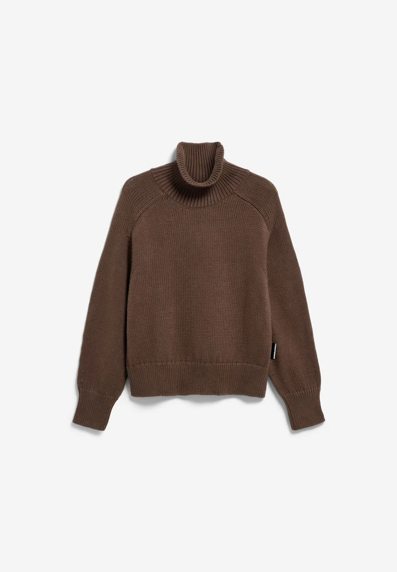 WINTER-BAUMWOLL-STRICKPULLOVER | claystone