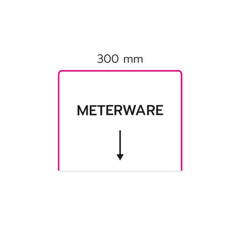 DEIN Bügelbild - Meterware - 30 cm Breite