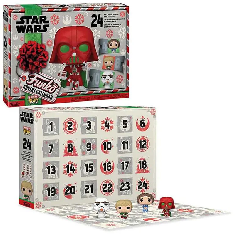 Funko Pop Star Wars Christmas Advent Calendar | Kids Collectable Pocket Pops