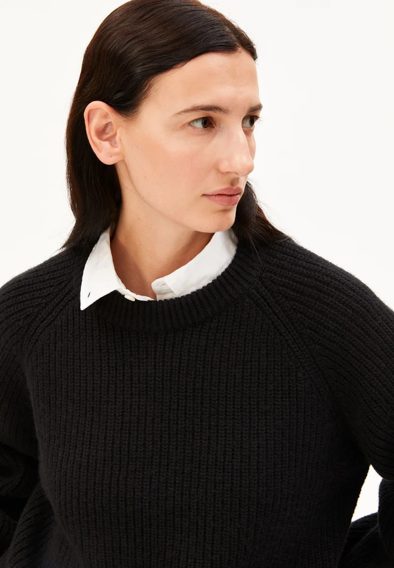 RIPP-STRICKPULLOVER | black
