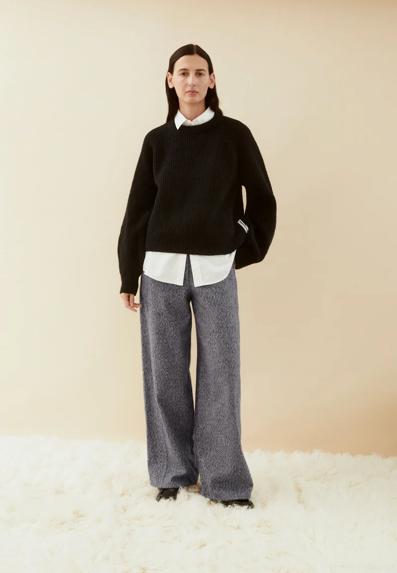 RIPP-STRICKPULLOVER | black