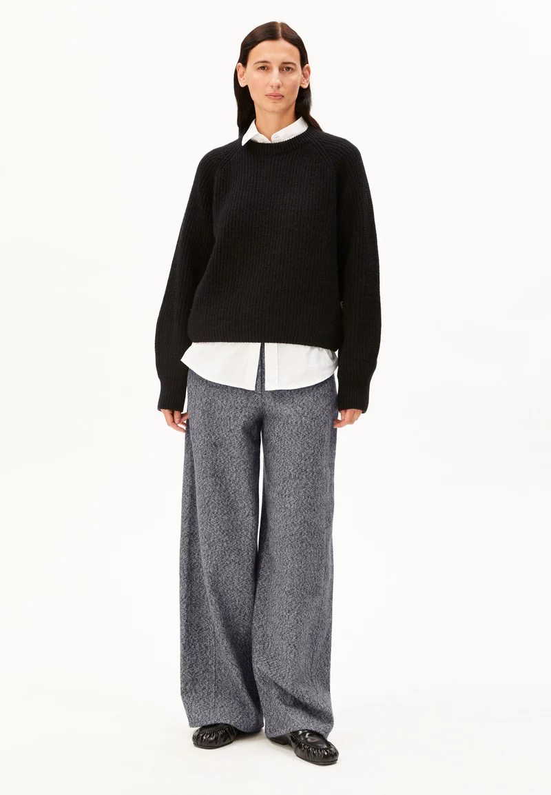 RIPP-STRICKPULLOVER | black
