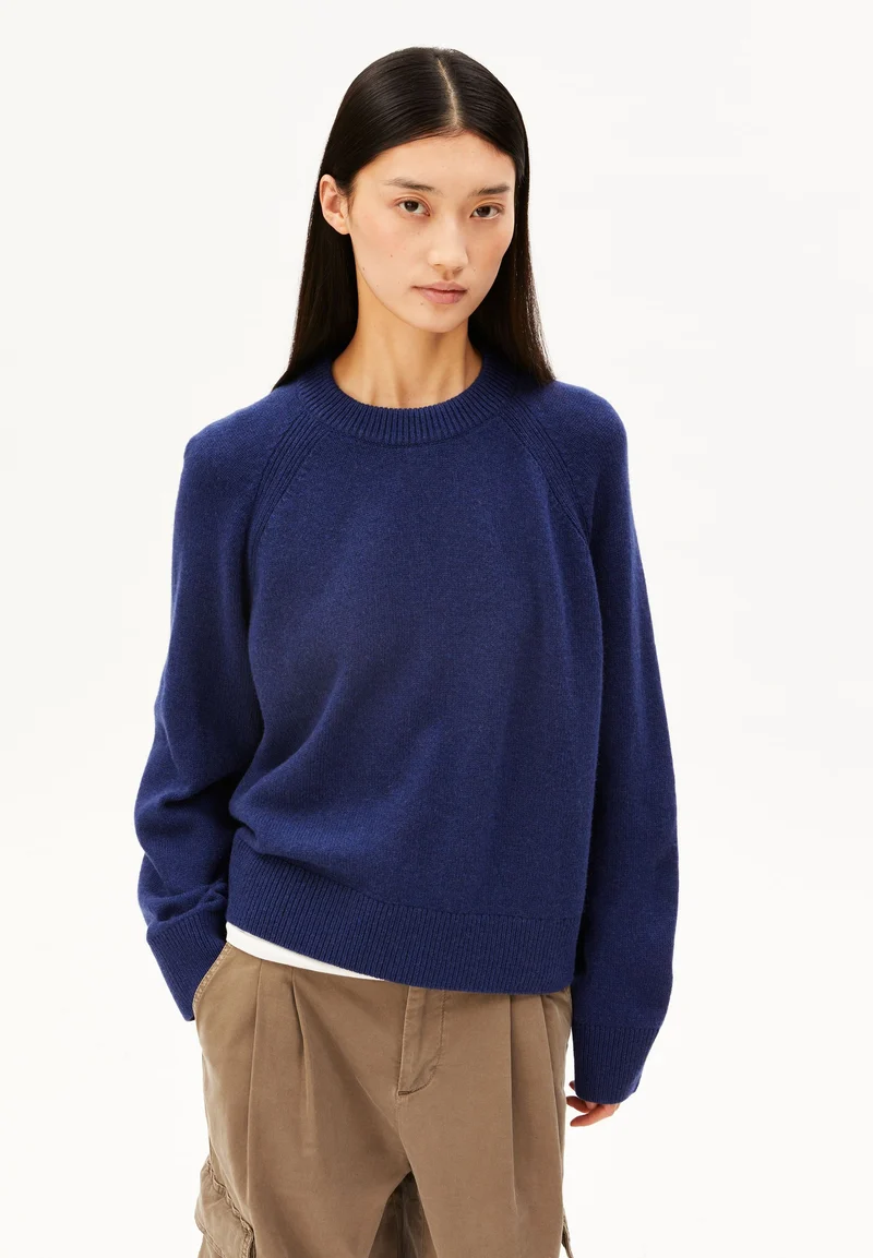 WOLLSTRICKPULLOVER | blue moon