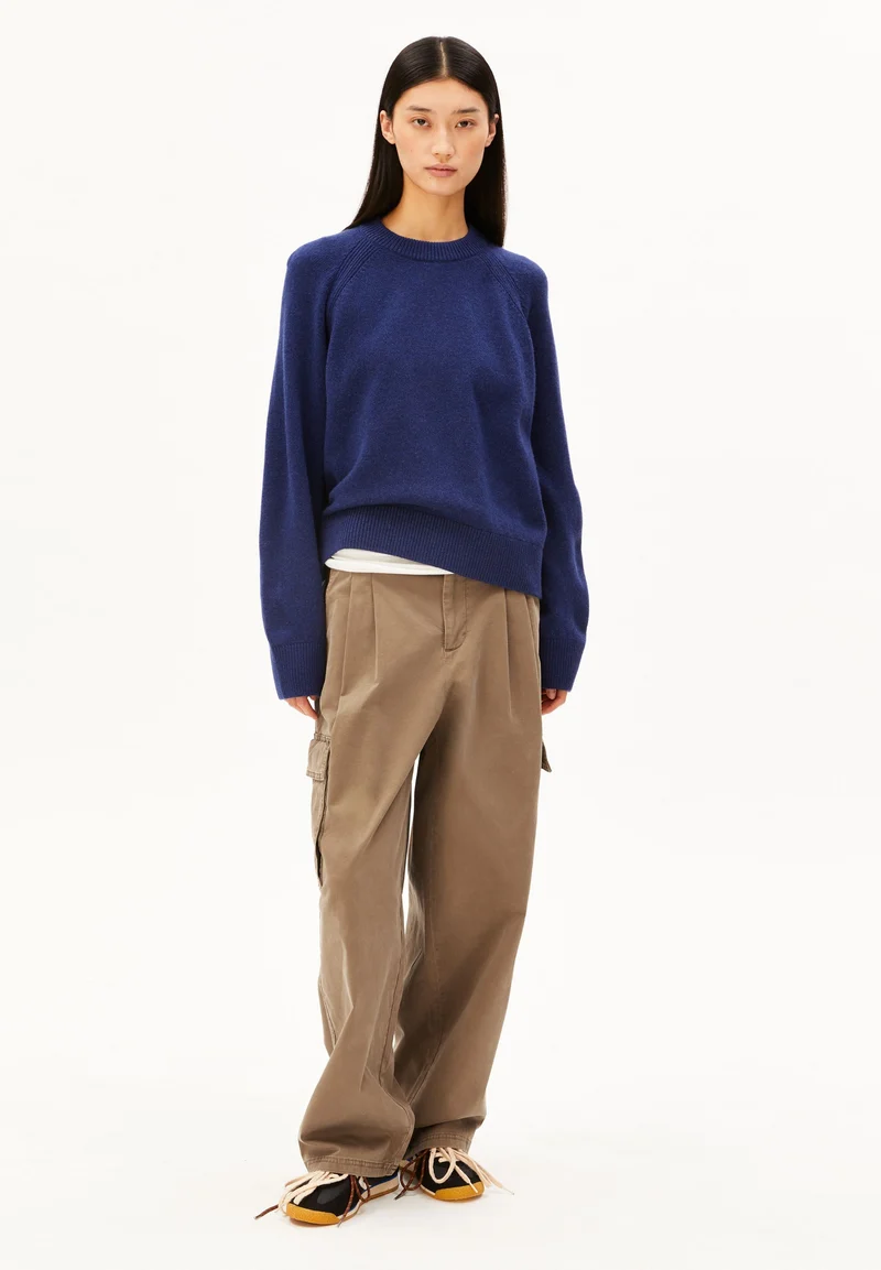 WOLLSTRICKPULLOVER | blue moon