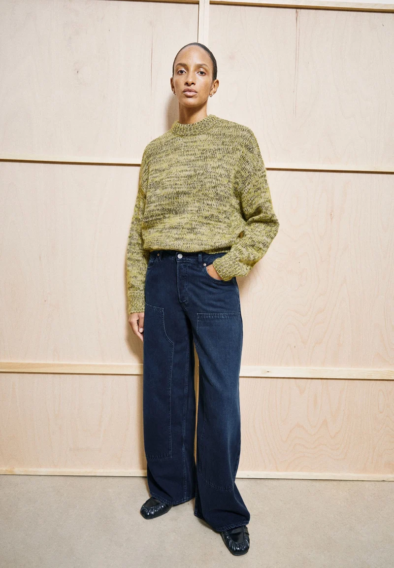 MOULINÉ BRUSHED STRICKPULLOVER | oatmilk