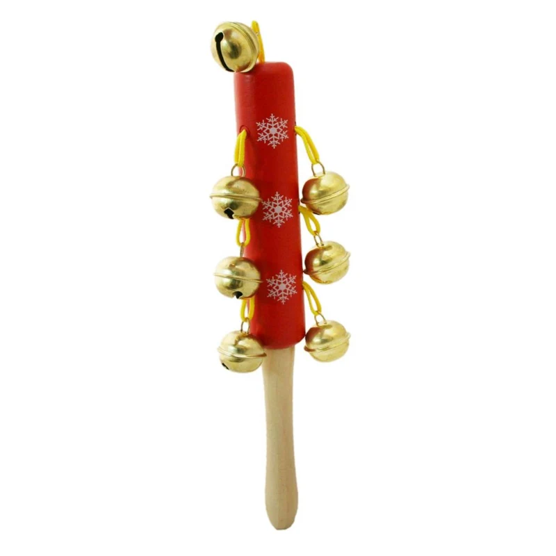 Jingle Bells Christmas Jingle Stick Instrument - Colour May Vary
