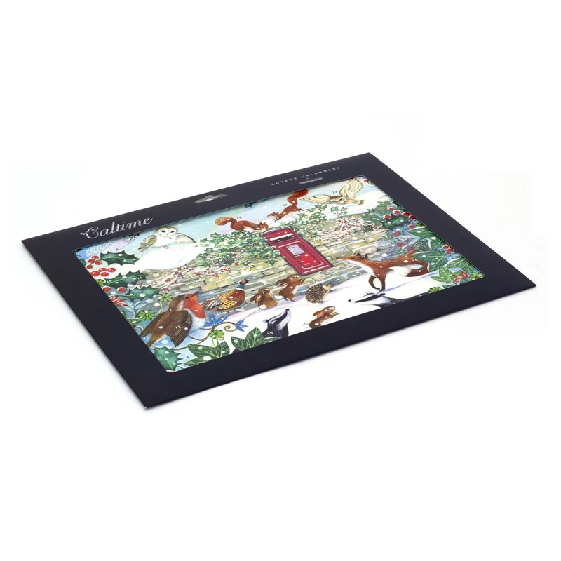 Woodland Post Christmas Advent Calendar | Animal Advent Calendar - 36x27cm