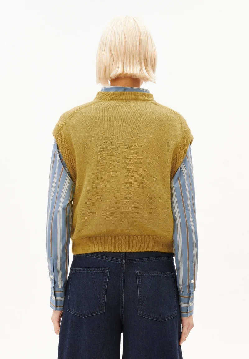 MOHAIR-MIX STRICKPULLUNDER | mosslace