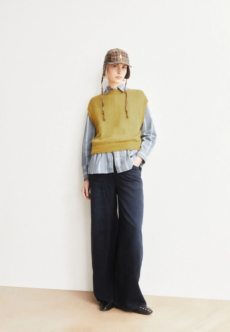 MOHAIR-MIX STRICKPULLUNDER | mosslace