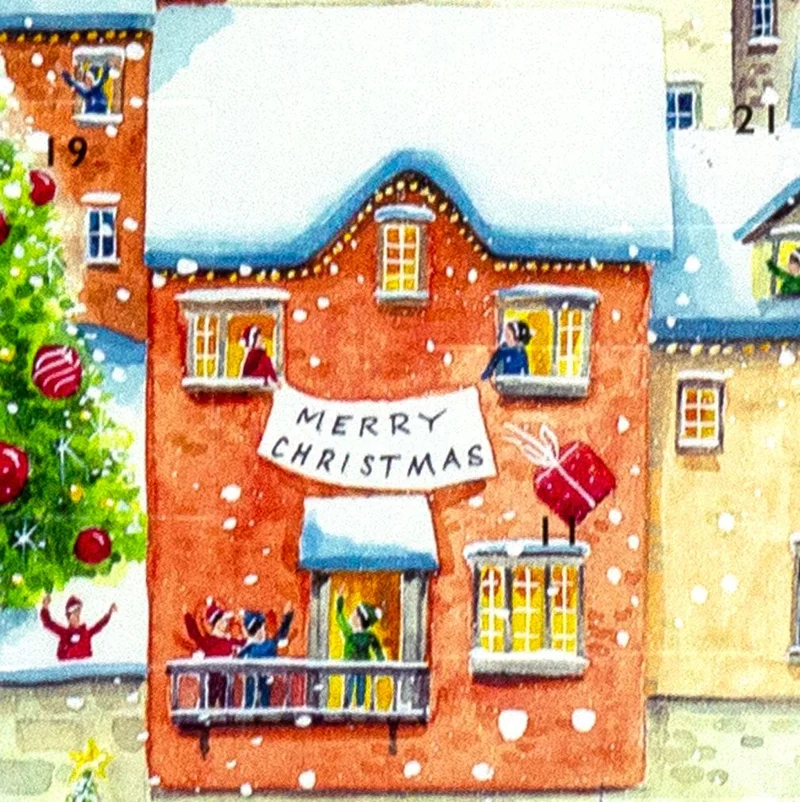 At the Harbour Christmas Advent Calendar | Nautical Advent Calendar 32.5x24.5cm