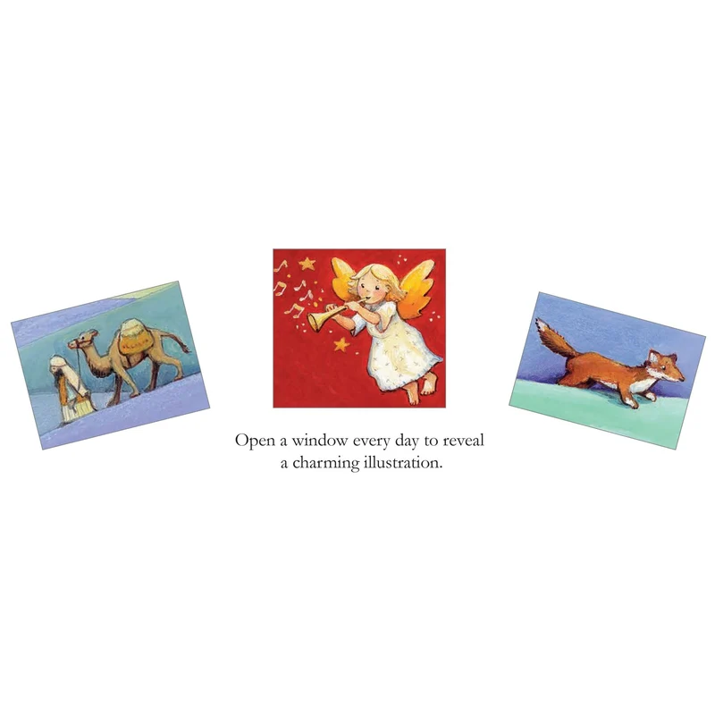 Traditional Christmas Advent Calendar | Wise Men Nativity Advent Calendar | Bethlehem Picture Advent Calendar