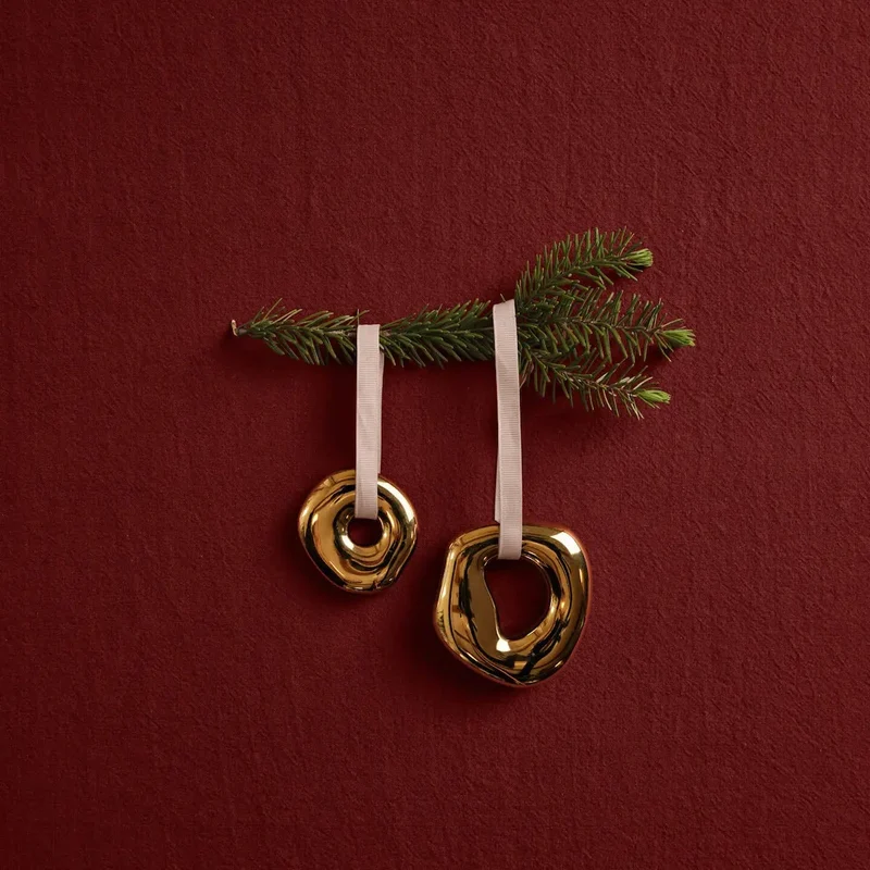 Orrith Ornaments Christbaumschmuck 2er-Set - ferm LIVING