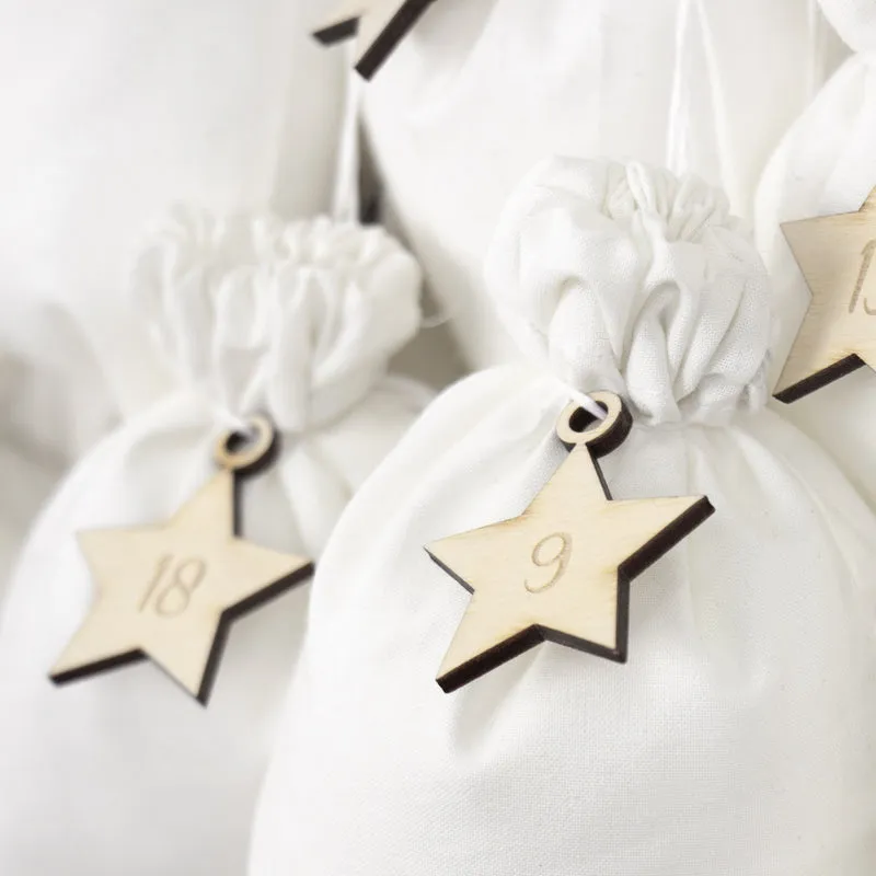 Adventskalender | Holz | Leiste | Bär | personalisierbar