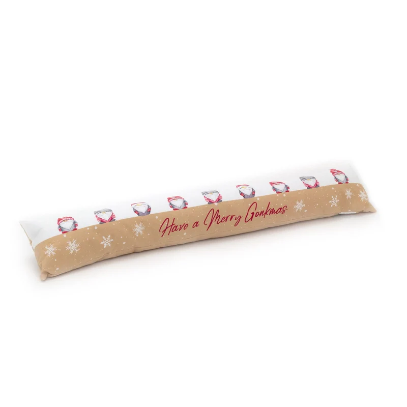 Gonkmas Draught Excluder | Fabric Gonk Christmas Door Draught Excluder - 82cm
