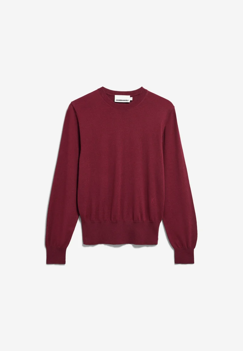 FEINSTRICKPULLOVER | velvet red