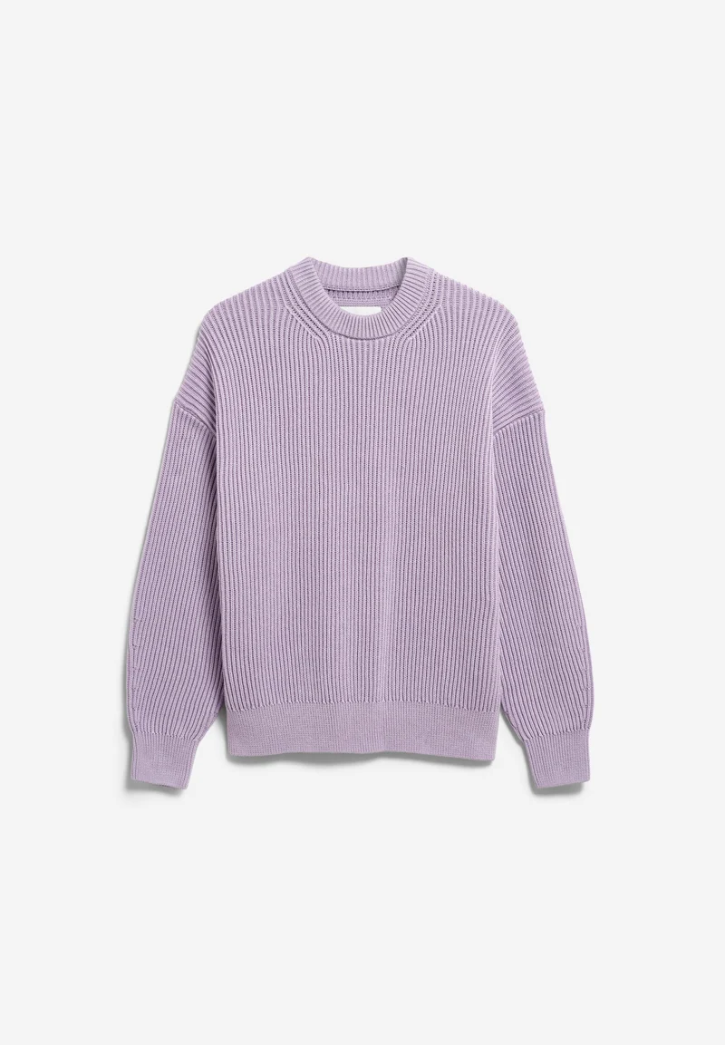 VANISÉ RIPP-STRICKPULLOVER | moonlit lilac-dark moonlit lilac