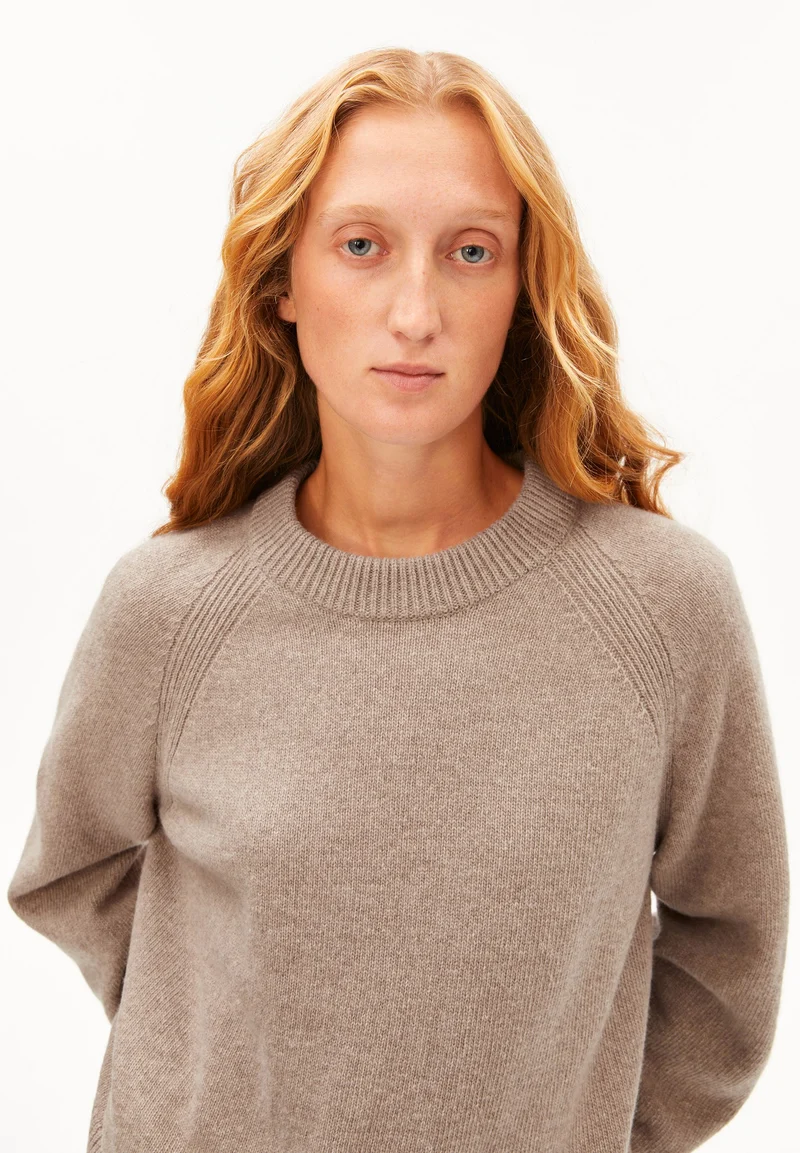 WOLL-STRICKPULLOVER | soft nougat