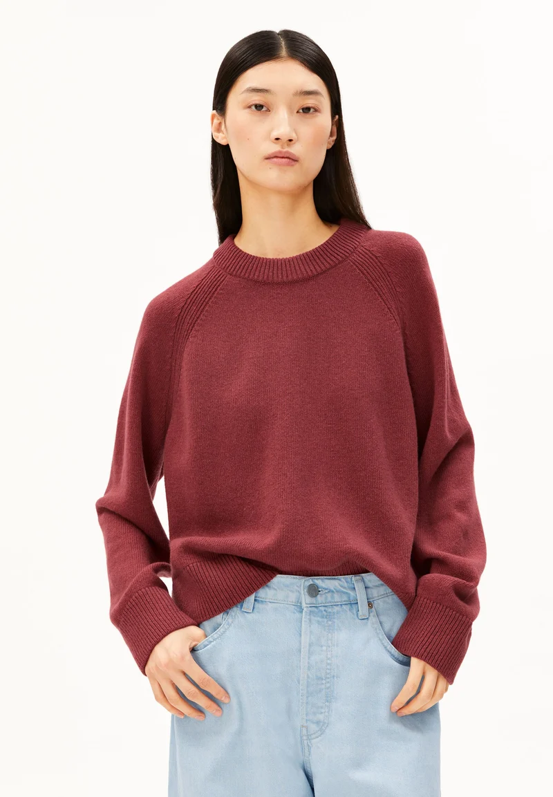 WOLL-STRICKPULLOVER | velvet ember