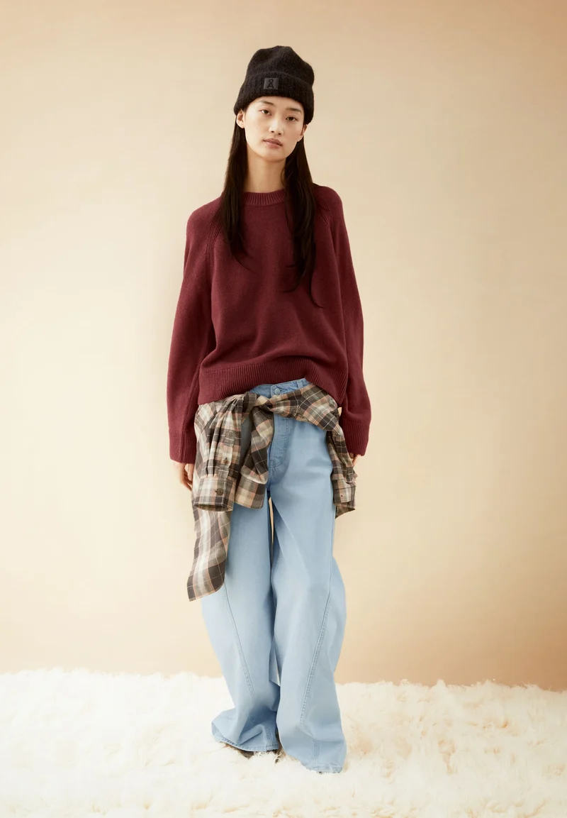 WOLL-STRICKPULLOVER | velvet ember