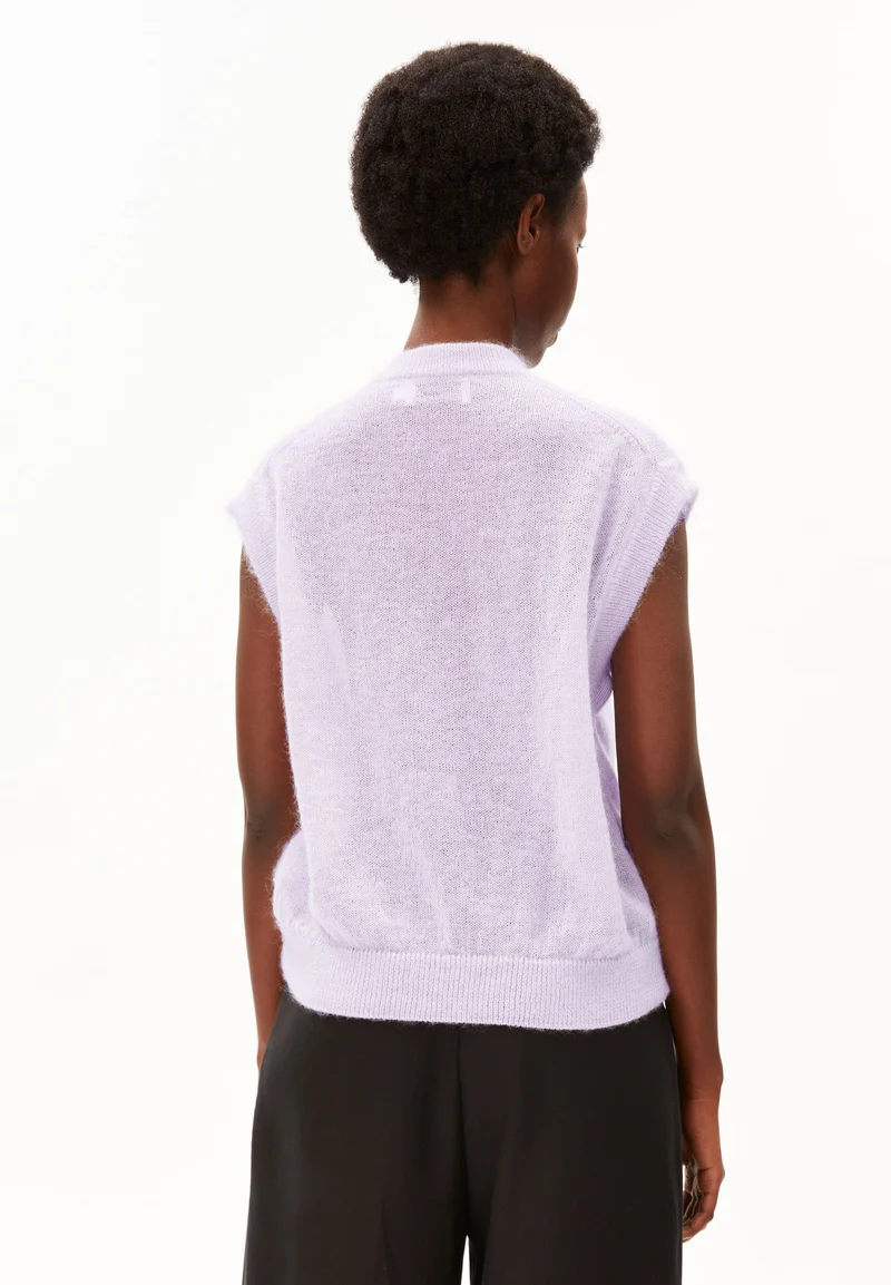 MOHAIR-MIX STRICKPULLUNDER | moonlit lilac
