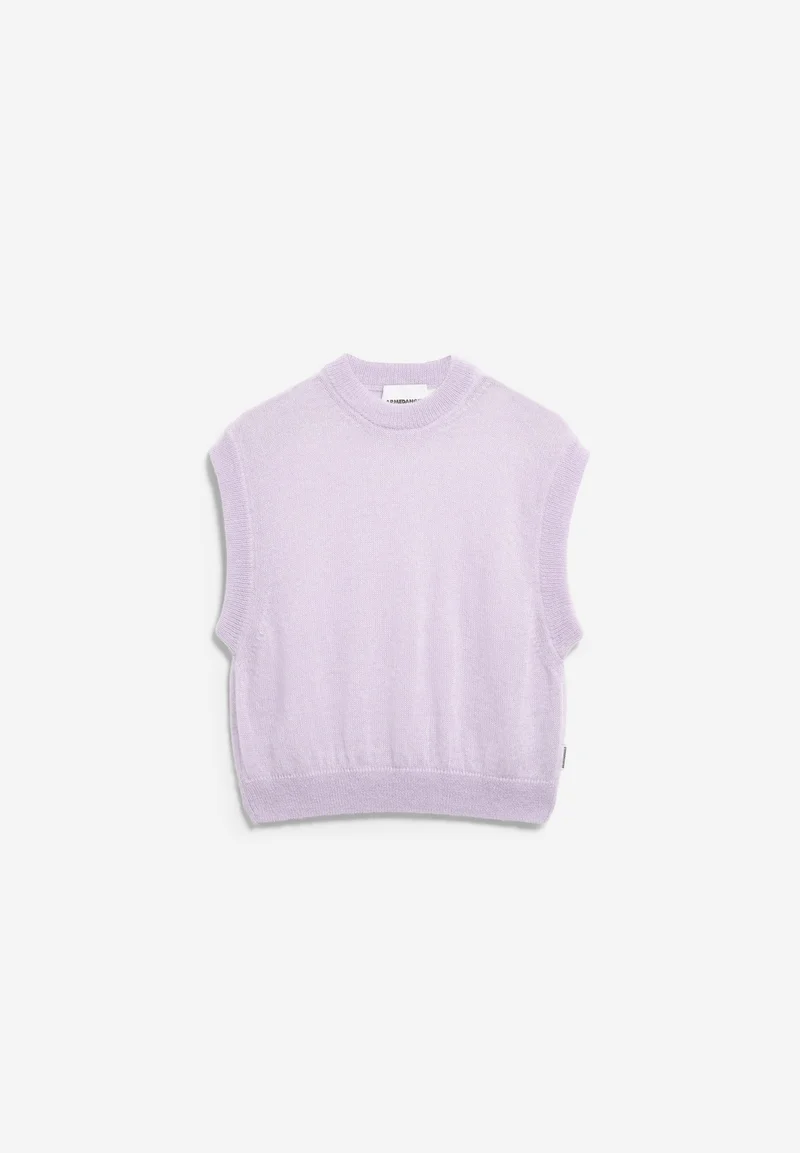 MOHAIR-MIX STRICKPULLUNDER | moonlit lilac