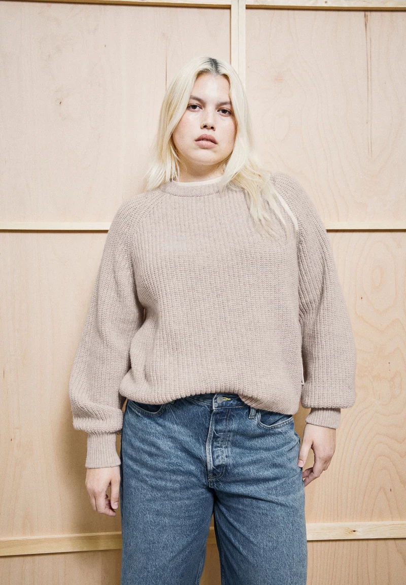 RIPP-STRICKPULLOVER | honey melange
