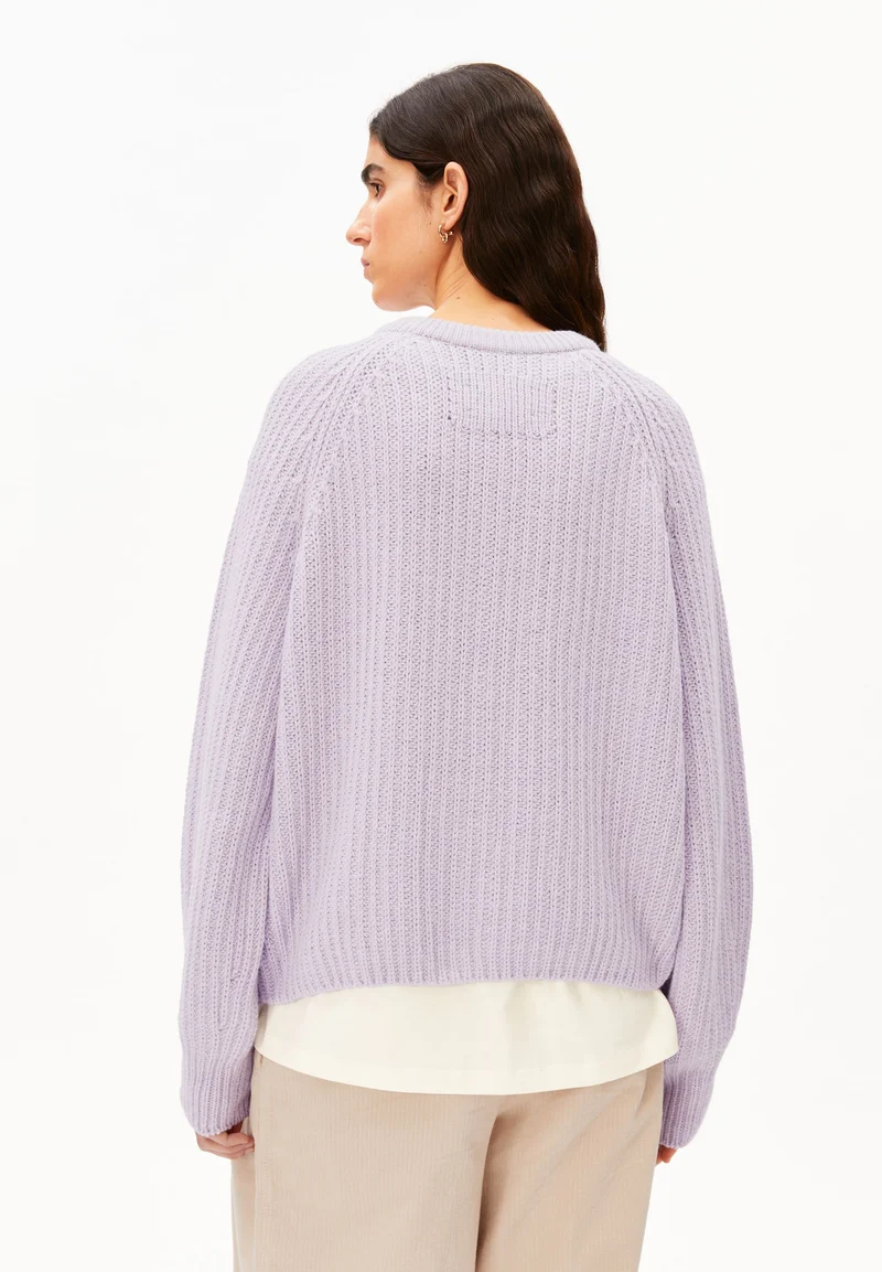 RIPP-STRICKJACKE | moonlit lilac