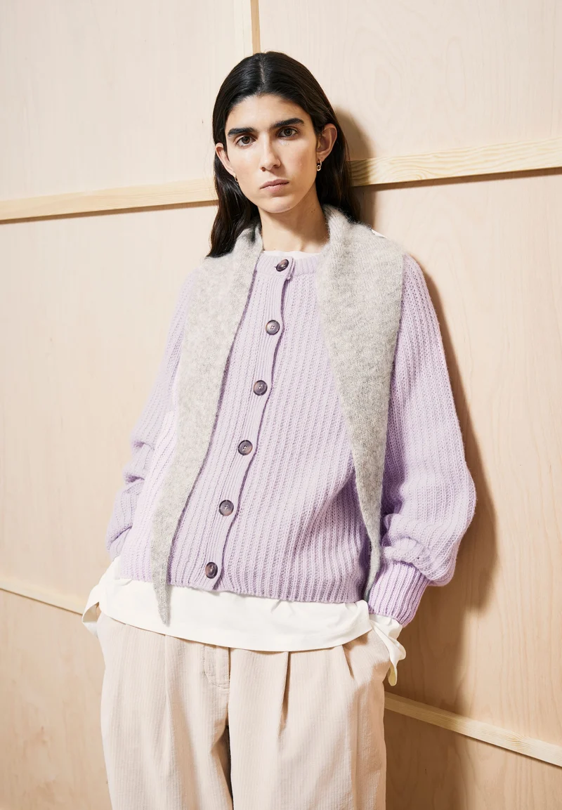 RIPP-STRICKJACKE | moonlit lilac