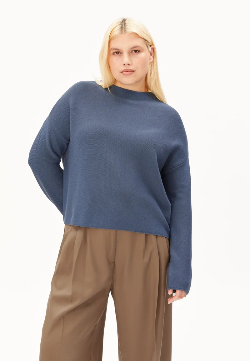 MERINAA LINKS-LINKS STRICKPULLOVER | dusty moon