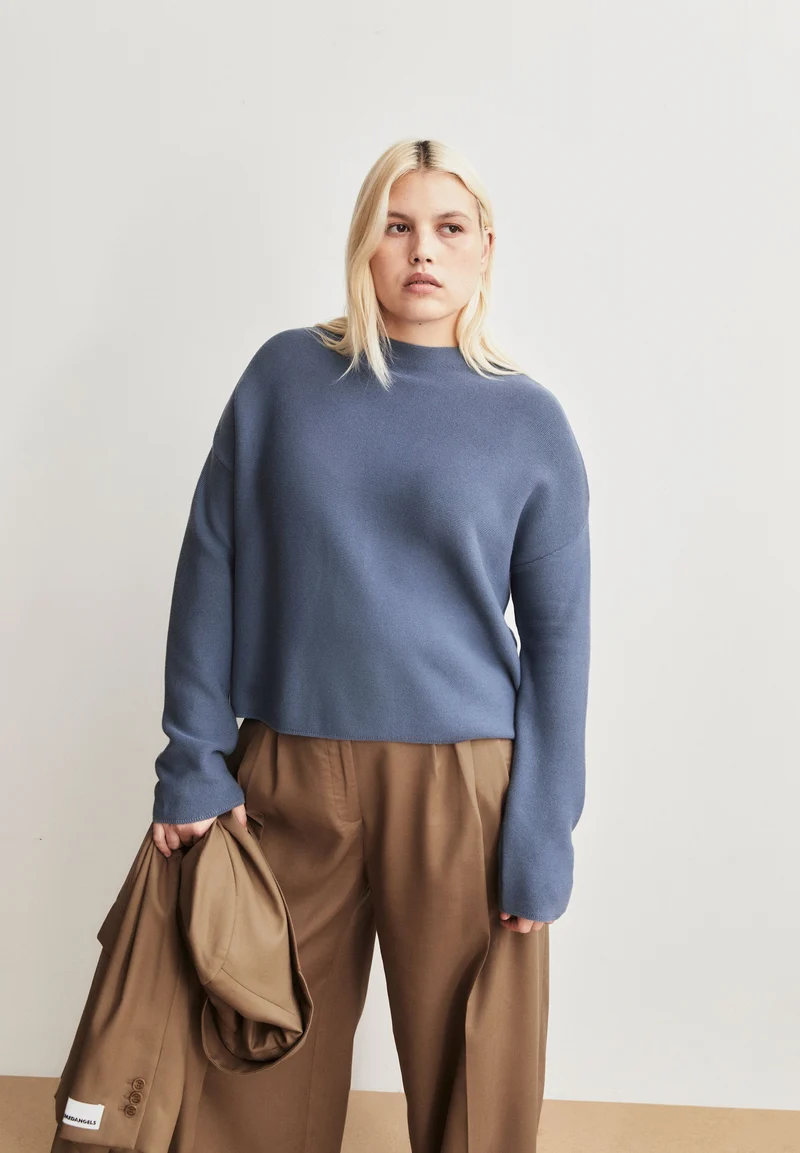 MERINAA LINKS-LINKS STRICKPULLOVER | dusty moon