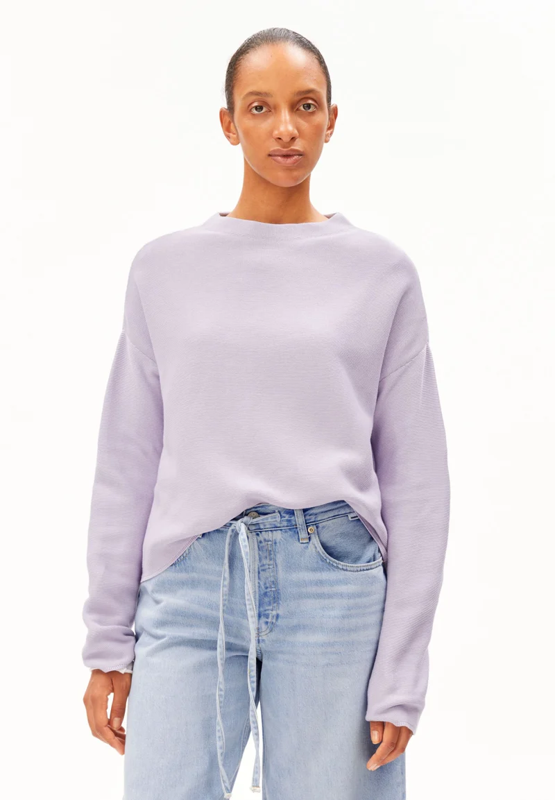 MERINAA LINKS-LINKS STRICKPULLOVER | moonlit lilac