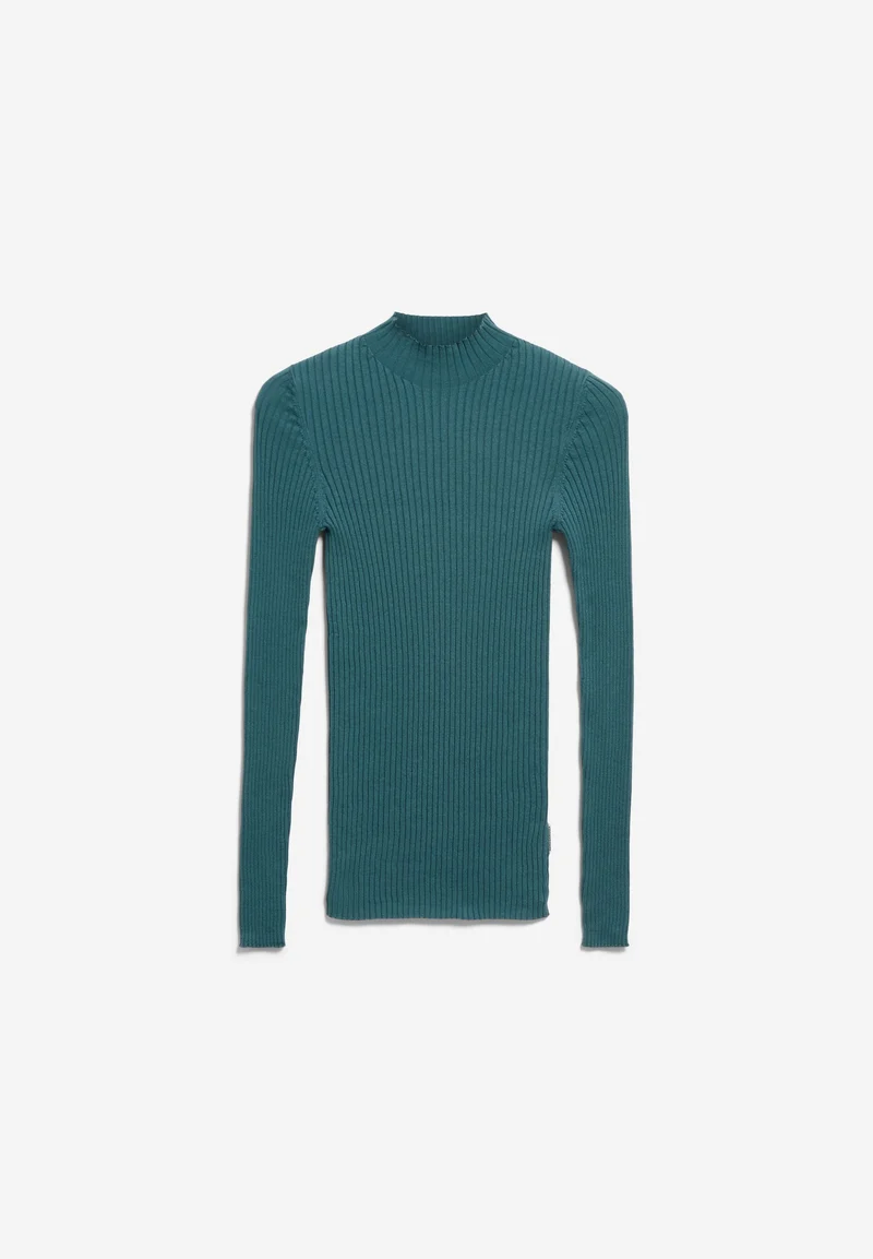 ALAANIA STRICKPULLOVER | petrol velvet