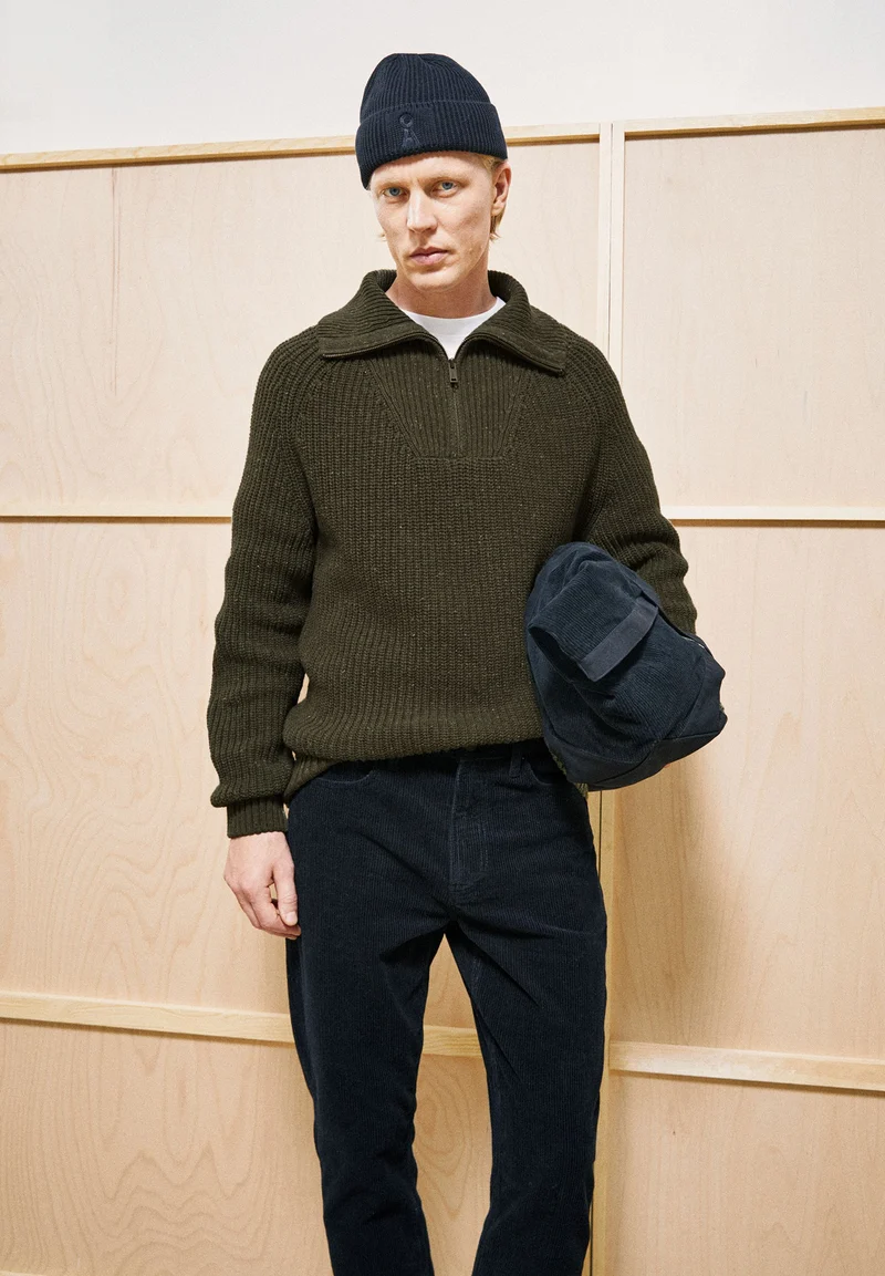 TWEED-STRICK-TROYER | dark earth tweed