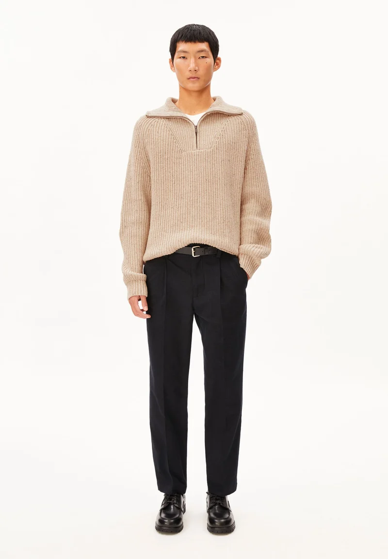TWEED-STRICK-TROYER | sandstone tweed