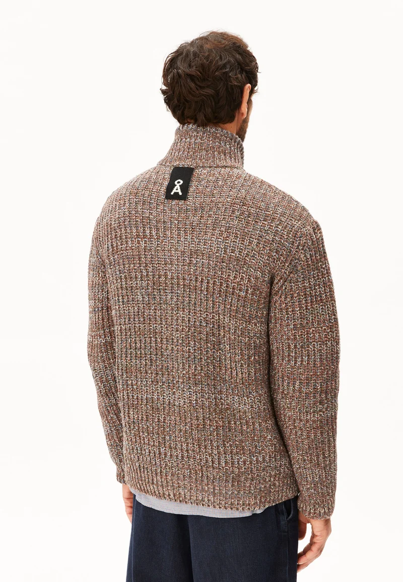MOULINÉ STRICKJACKE | earthshade tweed-dusty moon tweed