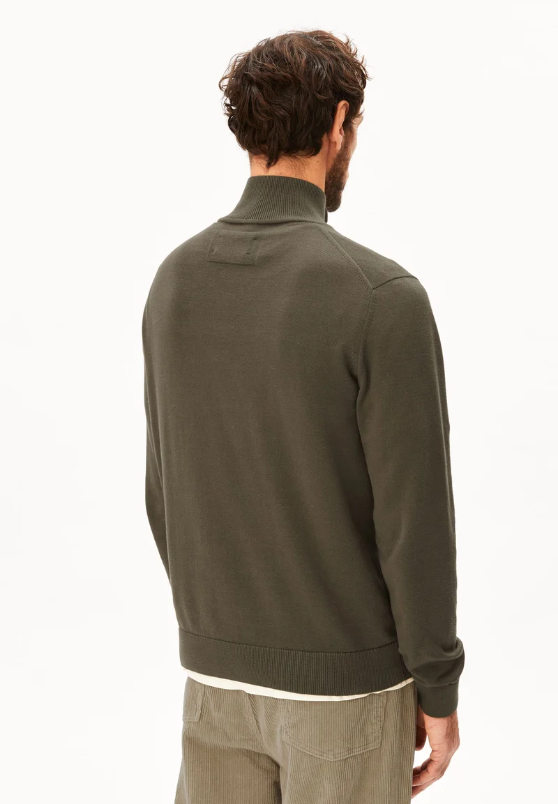 FAABES STRICKPULLOVER | dark earth
