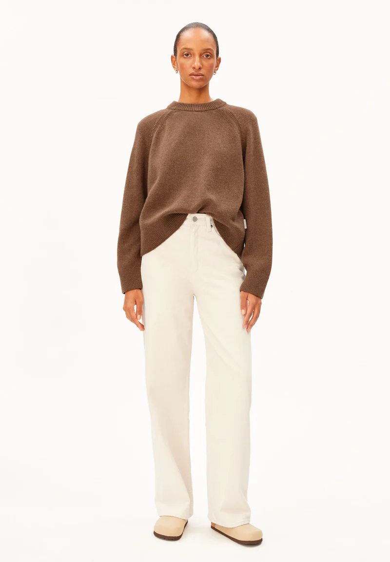 WOLL-STRICKPULLOVER | claystone melange