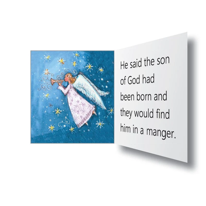 Christmas Advent Calendar The Three Wise Men Story Calendar | Religious Advent Calendar Traditional Advent Calendar | Picture Advent Calendar Paper Advent Calendar