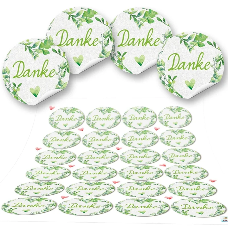 Buntes Aufkleber SET - 131 Sticker DANKE + Schön, dass du da bist + Sprüche - Geschenkaufkleber