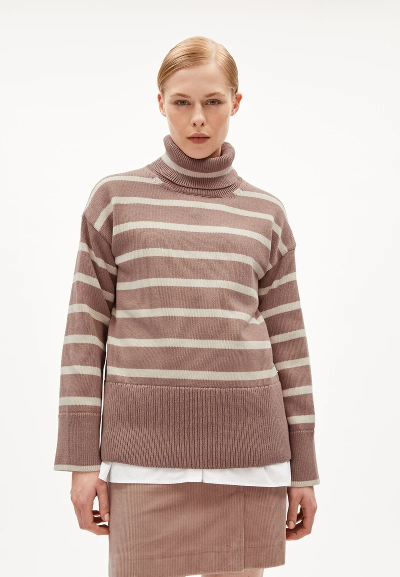 CHANAA STRIPES | cinnamon dust-oatmilk