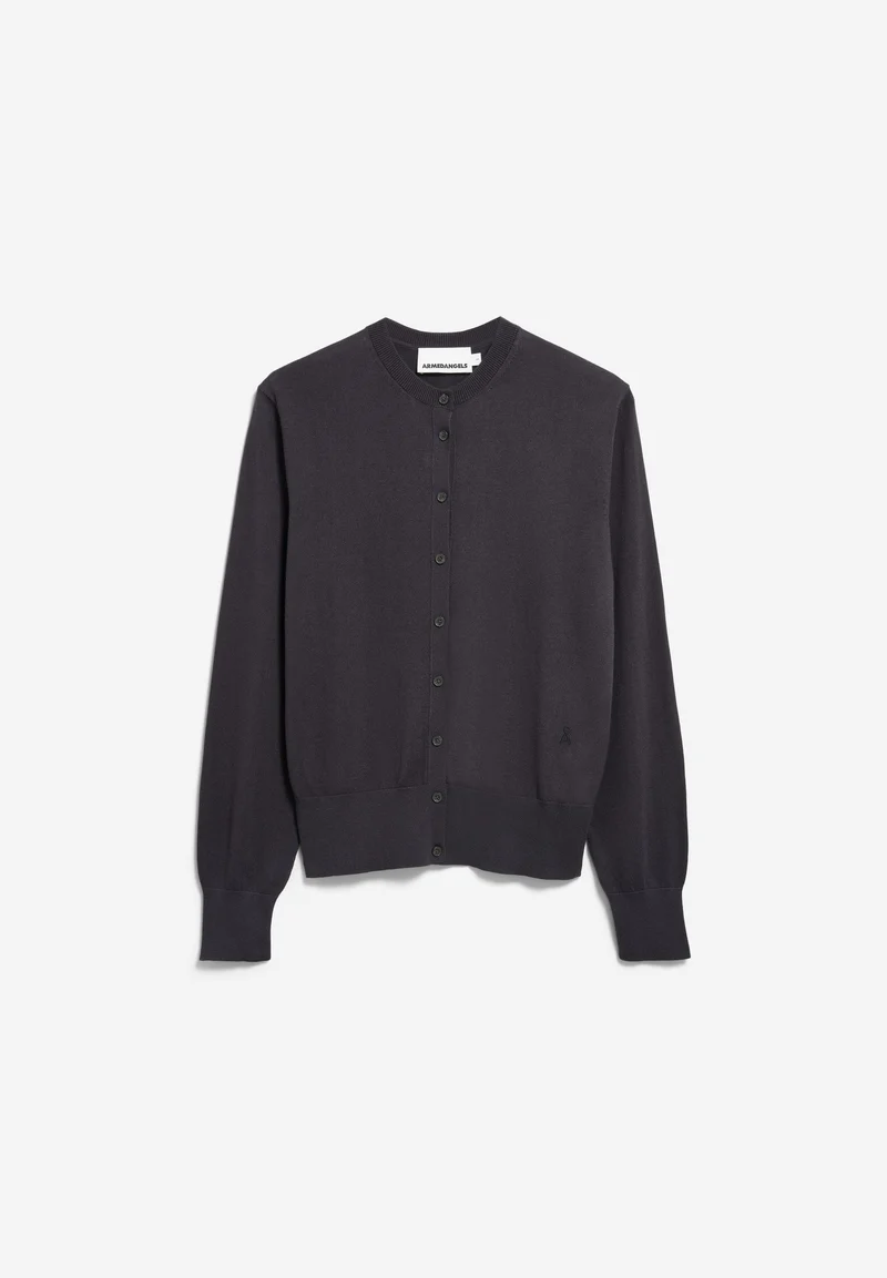 FEINSTRICKCARDIGAN | dark steel