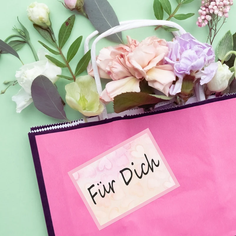 25 kleine Aufkleber 7,4 x 5,2 cm mit rosa Herzen - Etiketten Adressetiketten zum Beschriften für Mädchen