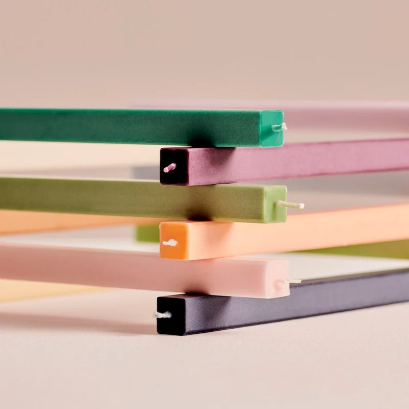 Square Candle Kerzen - HAY