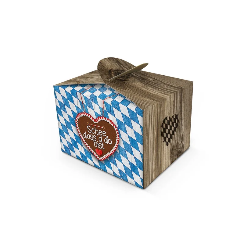 Kleine bayerische Geschenkbox zum Befüllen