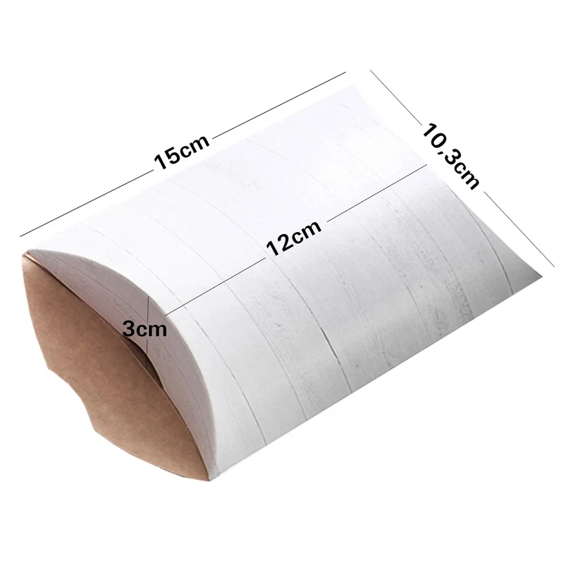 Geschenkboxen flach dunkelbraun in Holzoptik 15 x 10,3 x 3 cm
