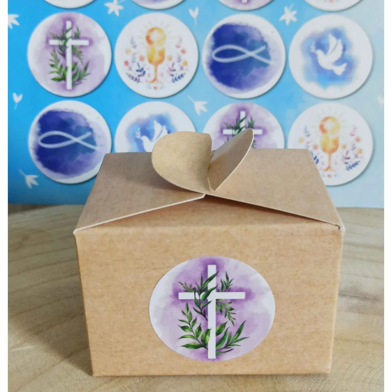 83 Aufkleber mit christlichen Motiven - Geschenkaufkleber Taufe