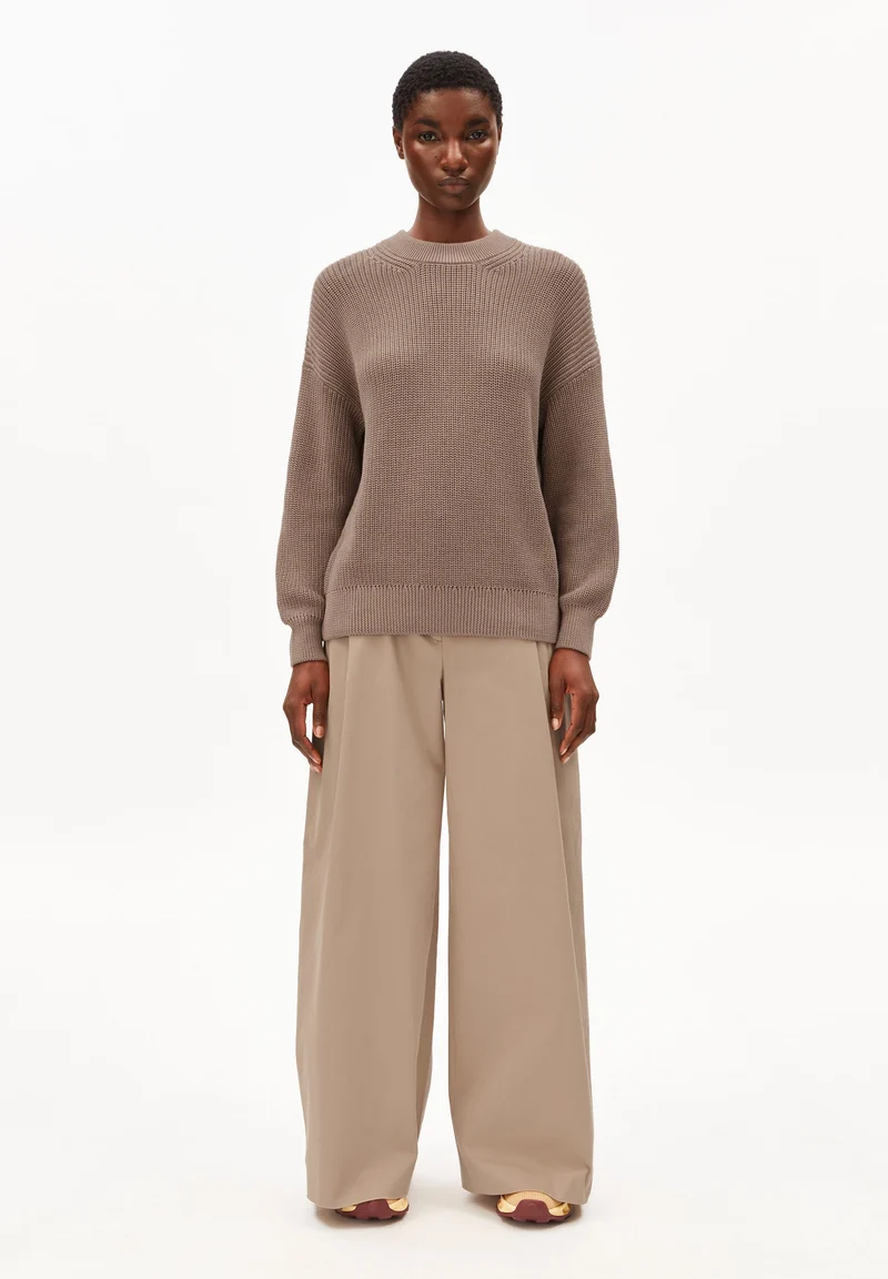 VANISÉ STRICKPULLOVER | cinnamon dust-dark cinnamon dust