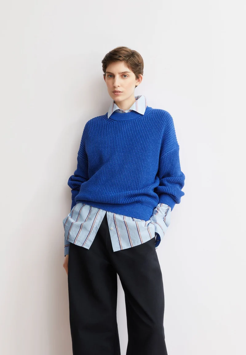 VANISÉ STRICKPULLOVER | dynamo blue-light dynamo blue