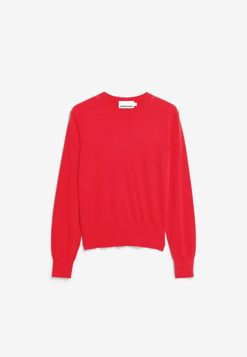 FEINSTRICKPULLOVER | mars red