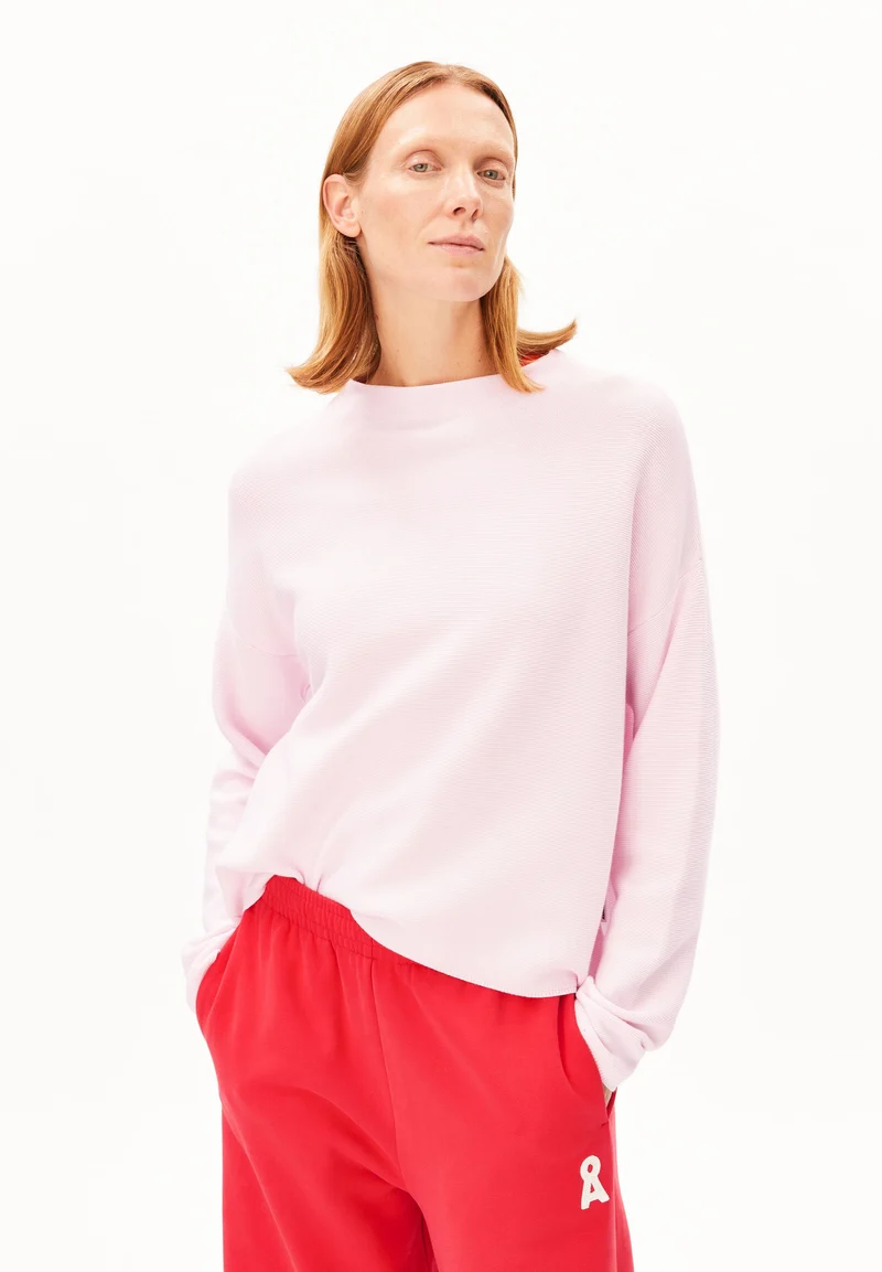 MERINAA STRICKPULLOVER | pink mist